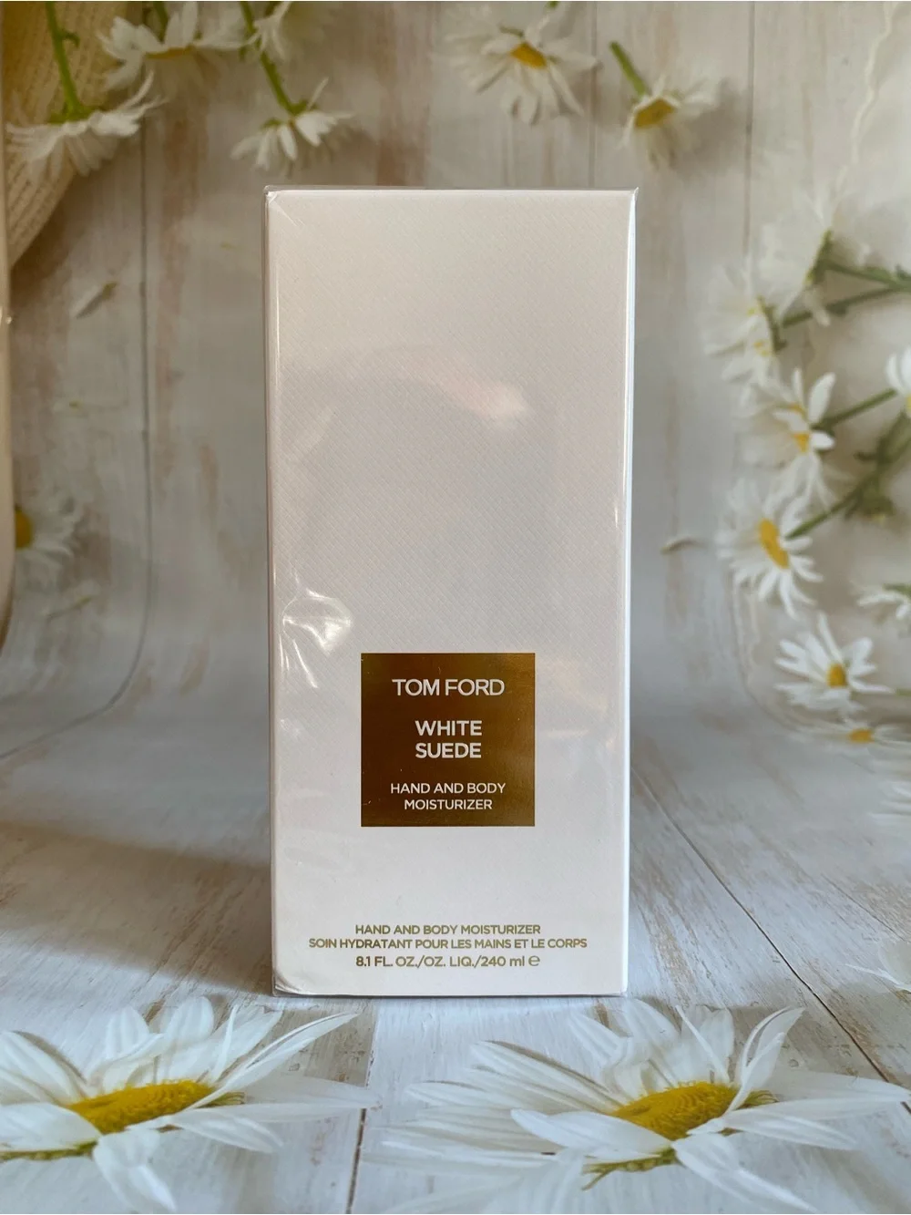 Tom Ford White Suede Hand And Body Moisturizer 8.1 oz/240ml, Sealed Authentic